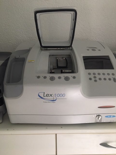 Nidek LEX 1000 Edger PL-8 - EYETECH INSTRUMENTS